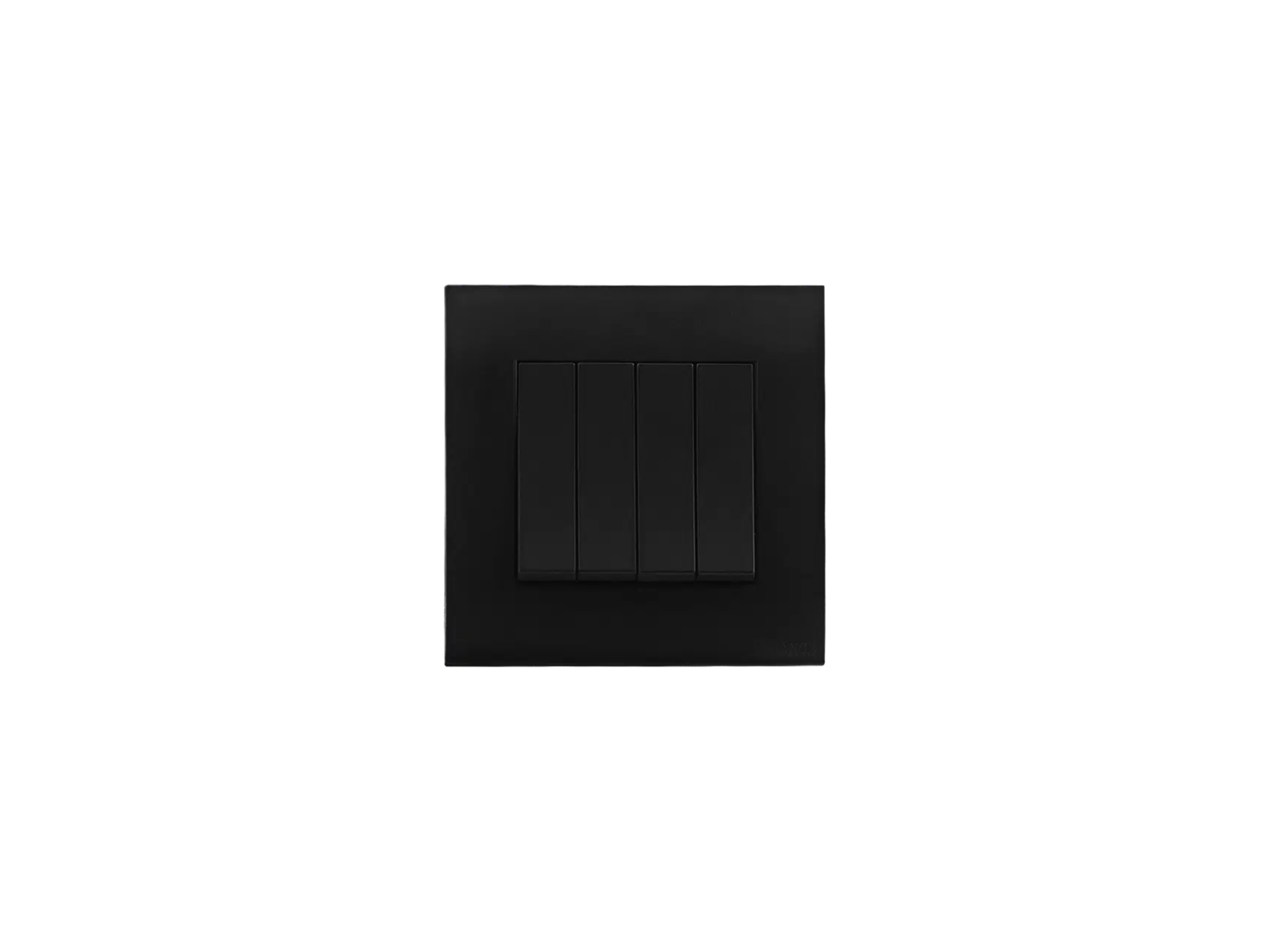 AKOYA 16A 1W 4G SWITCH - BLACK